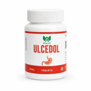ULCEDOL Ayurvedic Tablets – Herbal Ulcer and Acidity Relief by Mamuka Healthcare