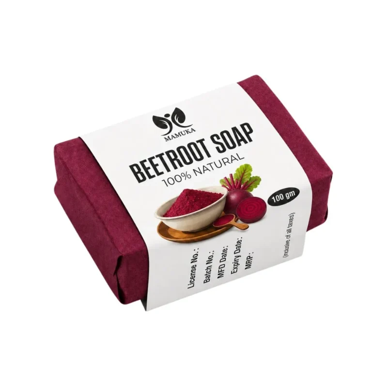 Mamuka Herbal Soap Beetroot